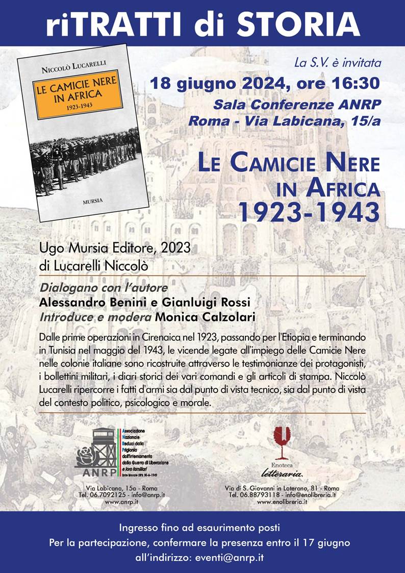 riTRATTI di Storia - Le Camicie Nere in Africa, 1923-1943